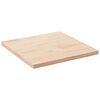 vidaXL Bordplate 80x80x2,5 cm heltre furu firkantet