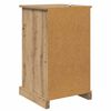 vidaXL Nattbordskap Artisan Eik 39 x 39 x 67,5 cm Konstruert tre