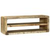 vidaXL TV-skap med hylle Brun 100 x 32 x 36 cm Massivt mangotre