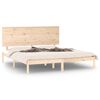 vidaXL Sengeramme heltre 150x200 cm King Size