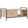 vidaXL Kaffebord Sonoma eik 90 x 49 x 41 cm Konstruert tre