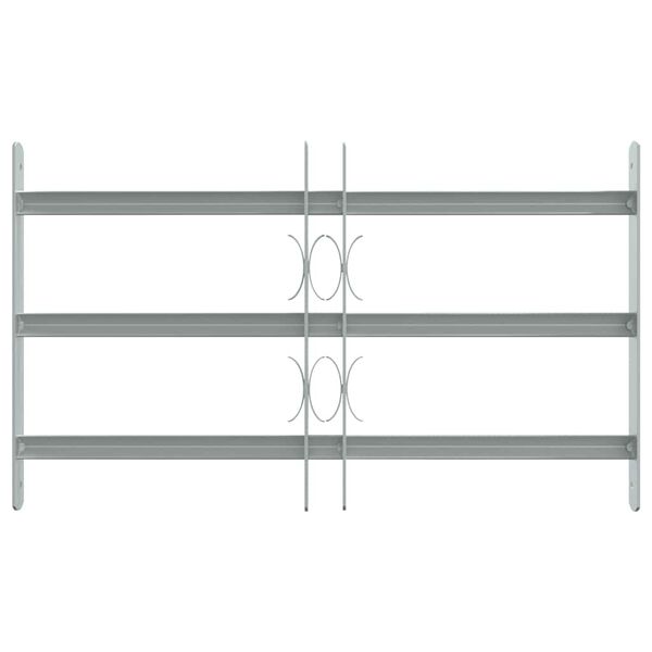 vidaXL Vindusgitter justerbart 500-650 mm