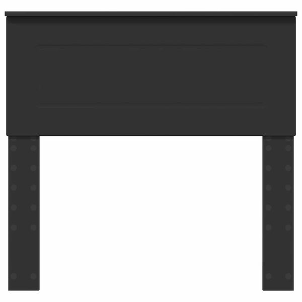 vidaXL Hodegavl Svart Eik 90 cm Konstruert tre