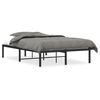vidaXL Sengeramme i metall svart 120x200 cm