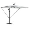 vidaXL Parasoll sand 294 x 200 x 270 cm Polyester og aluminium