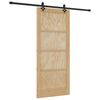 vidaXL Skyved&oslash;r ORKDAL 86 x 198,5 cm Heltre furu Naturlig