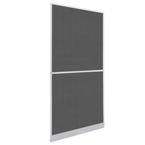 vidaXL Svingbar Insekt Skjerm Hvit og svart 100 x 215 cm
