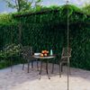 vidaXL Hagepergola antikk brun 4x3x2,5 m jern