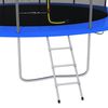 vidaXL Trampolinesett rund 488x90 cm 150 kg