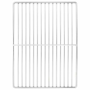 vidaXL Grillrist s&oslash;lv 40 x 30 cm Rustfritt St&aring;l