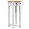 vidaXL Planteholder Hvit 30 x 30 x 73 cm Heltre furu