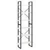 vidaXL H&oslash;yskap hvit 80x30x210 cm heltre furu