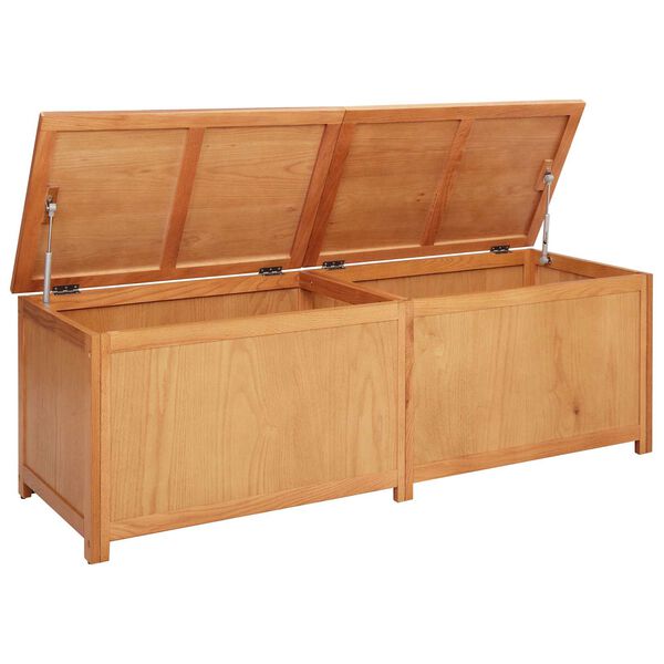 vidaXL Lagringsboks Ensfarget