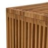 vidaXL Hagesidebord Brun 45 x 42.5 x 45 cm Heltre teak