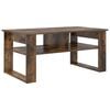 vidaXL Kaffebord R&oslash;kt eik 96 x 54 x 44 cm Konstruert tre