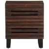 vidaXL Nattbord 40x34x46 cm heltre mango