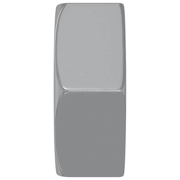 vidaXL Sekskantmutter 2 pcs s&oslash;lv M6 Metall