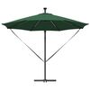 vidaXL Kantilever bananparasol grønn 294 x 294 x 248 cm