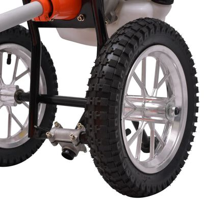 vidaXL 2-takters gresstimmer på hjul 1,9 kW 52 cc 2,6 HK