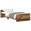 vidaXL Sengeramme uten madrass gammelt tre 75x190 cm konstruert tre