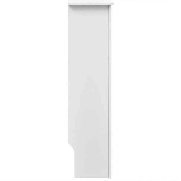 vidaXL Radiatordeksler 2 stk hvit MDF 172 cm