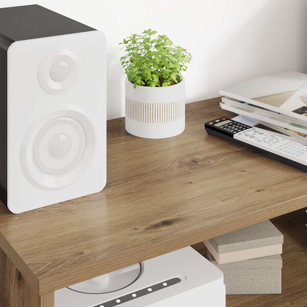 vidaXL TV-skap Artisan Eik 80 x 35 x 40 cm Konstruert tre