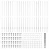 vidaXL Gjerde med stolpe s&oslash;lv 1,6 x 50 m St&aring;l