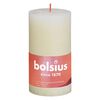 Bolsius Rustikke s&oslash;ylelys Shine 4 stk 130x68 mm myk perle