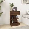 vidaXL Nattbord brun eik 40x35x65 cm konstruert tre