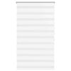 vidaXL Sebragardin 100,9x175 cm Stoffbredde 96,7 cm hvit
