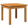 vidaXL Sidetabell Olje naturlig Solid akasietre