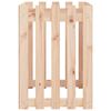 vidaXL Høybed med gjerdedesign 100x50x70 cm heltre furu