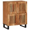 vidaXL Skjenk 60x34x75 cm heltre akasie