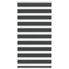 vidaXL Sebragardin svart 75x100 cm stoff bredde 70,9 cm polyester