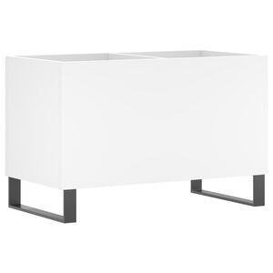vidaXL Hifi-benk hvit 74,5x38x48 cm konstruert tre