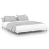 vidaXL Sengeramme uten madrass hvit 180x200 cm konstruert tre