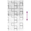 vidaXL Dusjrullgardin 140x240 cm Stoff Bredde 136 cm