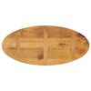 vidaXL Bordplate 140x50x2,5 cm oval heltre mango