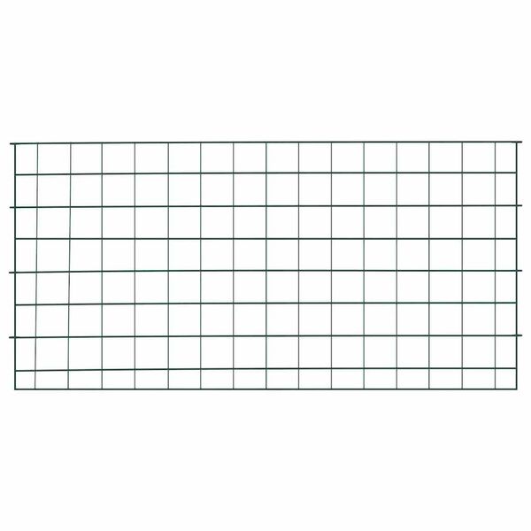 vidaXL Damhegnsett 5 pcs gr&oslash;nn 100 x 50 cm St&aring;l