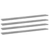 vidaXL Hylleplater 4 stk betonggr&aring; 100x10x1,5 cm konstruert tre