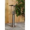 Luxform Stolpelys hage Phoenix sølv 230 V LUX1707S