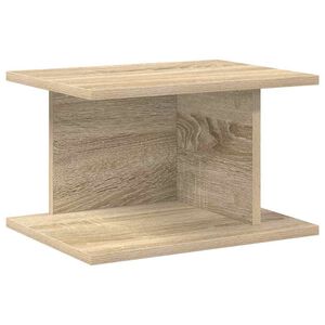 vidaXL Nattbord Sonoma eik 40 x 30 x 25 cm Konstruert tre