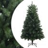 vidaXL Kunstig sammensatt juletre 150 cm PVC og metall Gr&oslash;nn