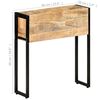 vidaXL Plantekasse 60x20x68 cm grov heltre mango