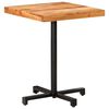 vidaXL Bistrobord firkantet 60x60x75 cm heltre akasie