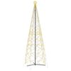 vidaXL Julekongletre varm hvit 1400 LED-lys 160x500 cm