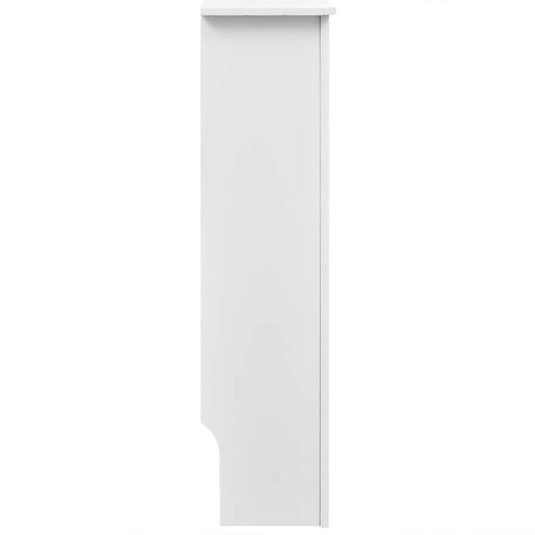 vidaXL Radiatordeksel hvit MDF 172 cm