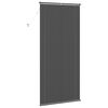 vidaXL Venetiansk persienne Justerbar S&oslash;lvgr&aring; 213 x 90 cm PVC