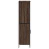 vidaXL Highboard brun eik 79,5x35,5x137,5 cm konstruert tre