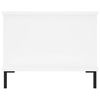 vidaXL Salongbord hvit 90x50x40 cm konstruert tre